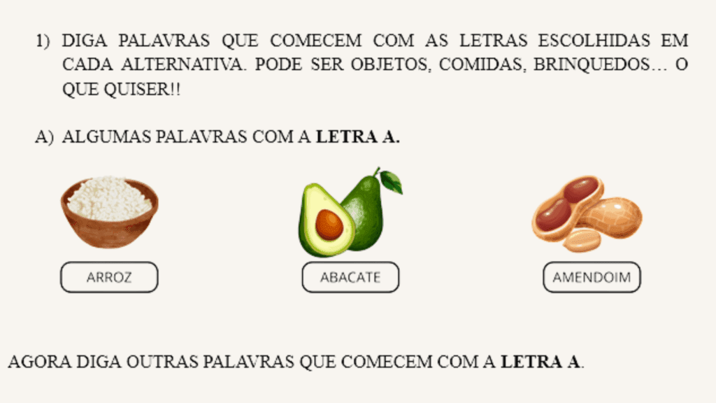 Consciência Fonêmica - Aliteração